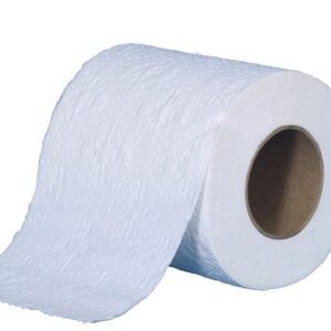 Brow Plain 6 Toilet Roll 4 Ply Bright white, Size: 10 X 10 cm